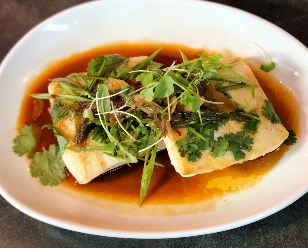 Cantonese Style Halibut Cantonese Style Halibut